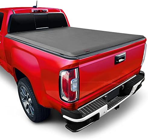 Maxmate מיטת משאית רכה מיטת טונו תואמת לכיסוי 2015-2018 CHEVY COLORADO GMC CANYON | 5'2 מיטה | TCC169012